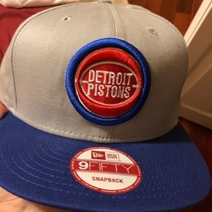 Men’s New Era Detroit Pistons Snapback Hat